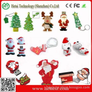 2014 Promotional USB Flash Drive for Christmas Gifts/Christmas Stockings USB Flash Drive